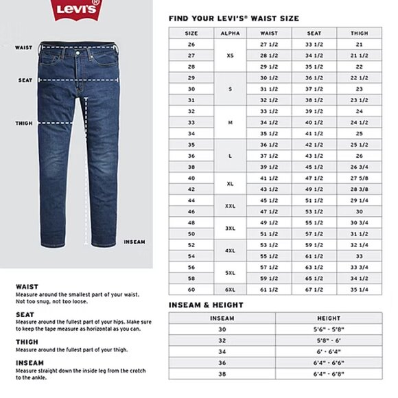 Levi's® Mens 541™ Athletic Taper Fit Jean - Stretch - Picture 4 of 10